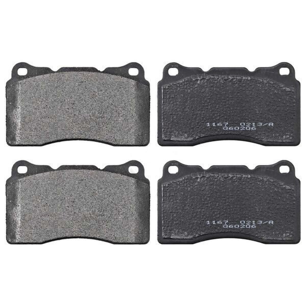 Brake pad set without wear sensor 15.8 mm A.B.S. for e.g. VOLVO S60