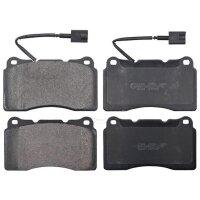 Brake pad set with wear sensor 16 mm A.B.S. for e.g. ALFA...