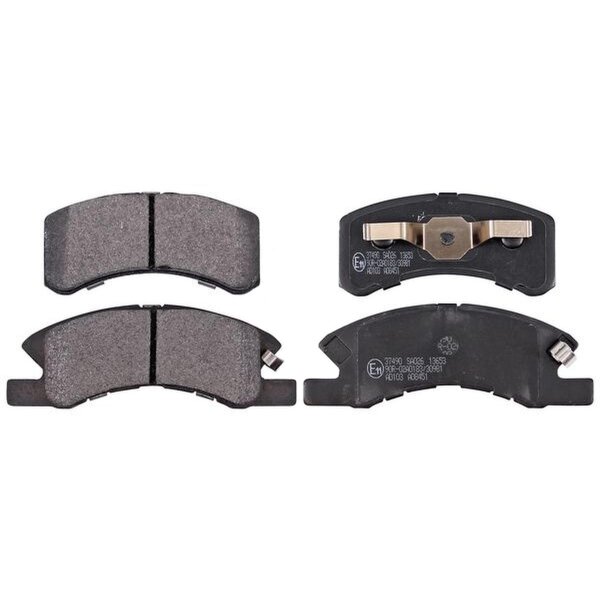 Bremsbelagsatz mit Verschleißwarnung 15 mm A.B.S. für u.a. MITSUBISHI SPACE