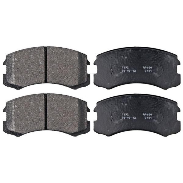 Bremsbelagsatz mit Verschleißwarnung 15,4 mm A.B.S. für u.a. MITSUBISHI LANCER