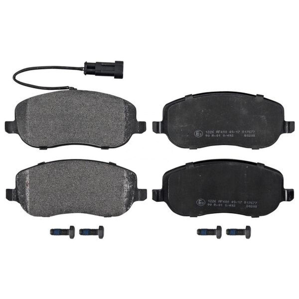 Bremsbelagsatz mit integriertem Verschleißsensor 19 mm A.B.S. für FIAT CROMA