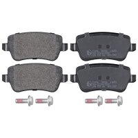 Brake pad set without wear sensor 16.8 mm A.B.S. for FIAT...