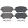 Brake pad set without wear sensor 16.8 mm A.B.S. for FIAT CROMA and others