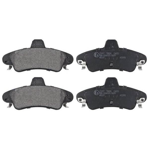 Brake pad set without wear sensor 15.6 mm A.B.S. for FORD MONDEO and others