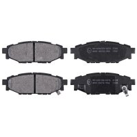 Brake pad set with wear warning 13.8 mm A.B.S. for SUBARU...