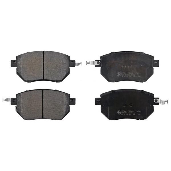 Brake pad set with wear warning 15.5 mm A.B.S. for NISSAN NAVARA and others