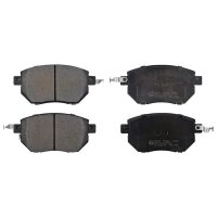 Brake pad set with wear warning 15.5 mm A.B.S. for NISSAN...