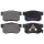 Brake pad set with wear warning 15 mm A.B.S. for HONDA FR-V and others