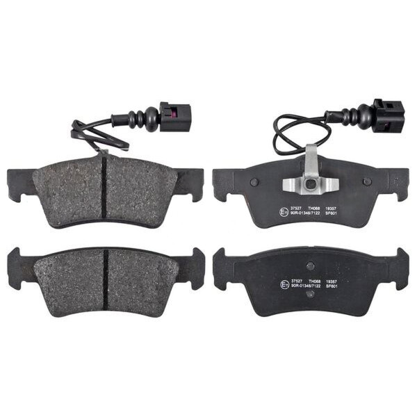 Bremsbelagsatz mit integriertem Verschleißsensor 19,1 mm A.B.S. für VW TOUAREG