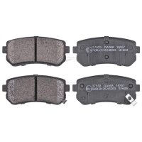 Brake pad set with wear warning 15.1 mm A.B.S. for...