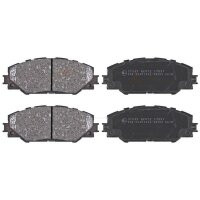 Brake pad set without wear sensor 17.6 mm A.B.S. for...