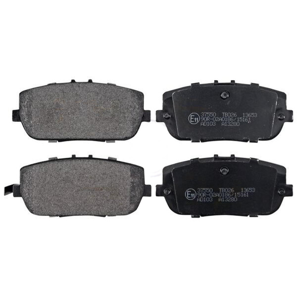 Brake pad set with wear warning 13.8 mm A.B.S. for e.g. MAZDA MX-5