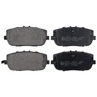 Brake pad set with wear warning 13.8 mm A.B.S. for e.g....