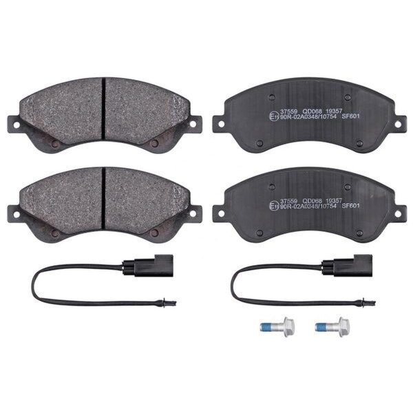 Brake pad set incl. wear warning contact 19 mm A.B.S. for FORD TRANSIT