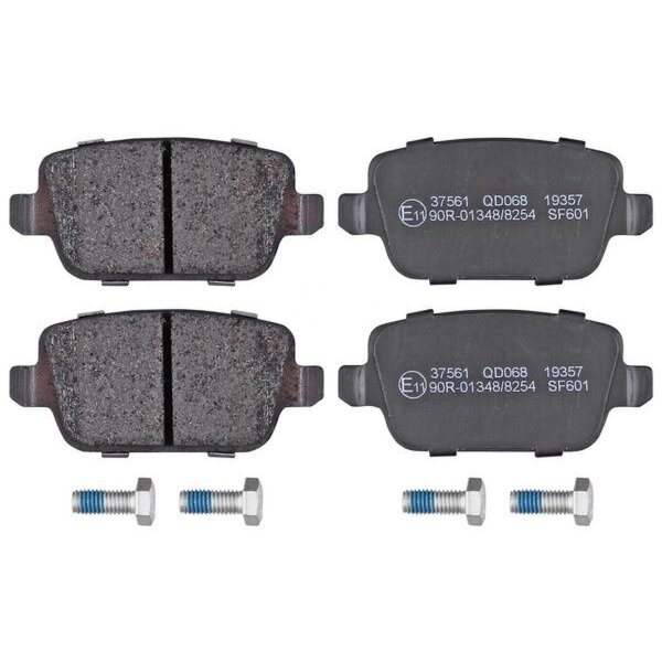 Bremsbelagsatz Scheibenbremse hinten A.B.S. für FORD FOCUS II