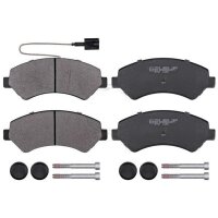 Brake pad set with wear sensor 19.3 mm A.B.S. for FIAT...