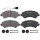 Brake pad set with wear sensor 19.3 mm A.B.S. for FIAT DUCATO and others