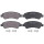 Brake pad set without wear sensor 19 mm A.B.S. for FIAT DUCATO and others