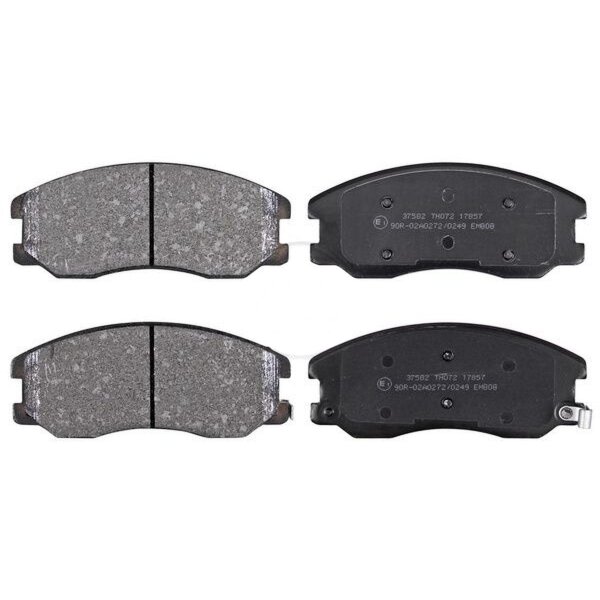 Brake pad set with wear warning 17.4 mm A.B.S. for e.g. OPEL ANTARA