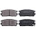 Brake pad set with wear warning 15 mm A.B.S. for e.g. OPEL ANTARA