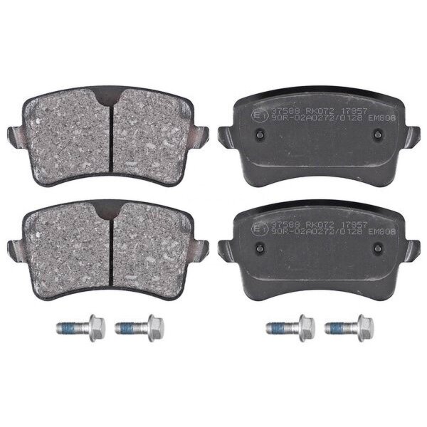 Brake pad set without wear sensor 17.5 mm A.B.S. for AUDI A4 and others