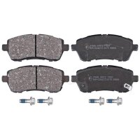 Bremsbelagsatz mit Verschleißwarnung 16,5 mm A.B.S....