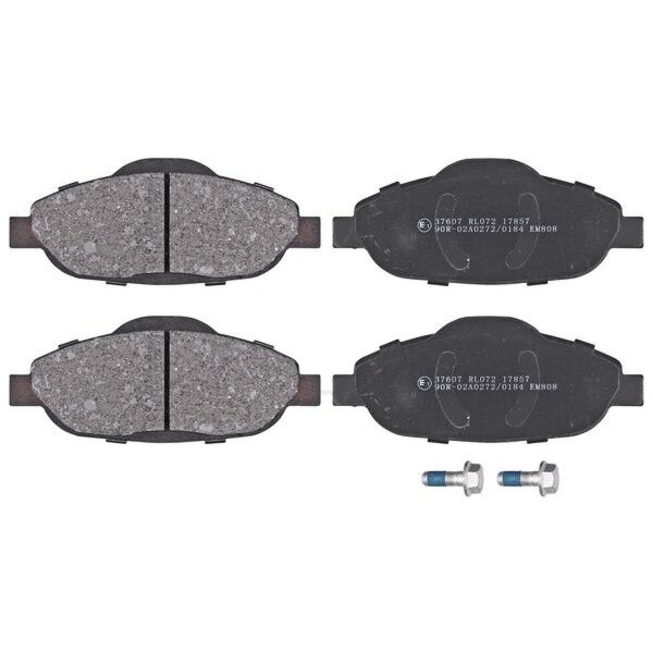 Brake pad set without wear sensor 18 mm A.B.S. for PEUGEOT 308 and others