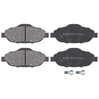 Brake pad set without wear sensor 18 mm A.B.S. for...