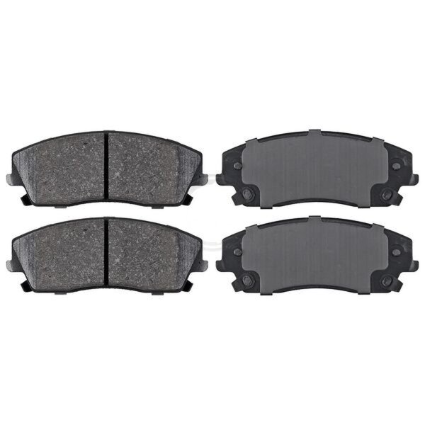 Brake pad set with wear warning 18.8 mm A.B.S. for CHRYSLER 300C and others