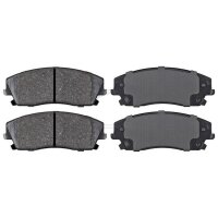Brake pad set with wear warning 18.8 mm A.B.S. for...