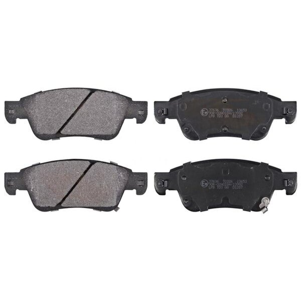 Brake pad set with wear warning 16.2 mm A.B.S. for INFINITI EX and others