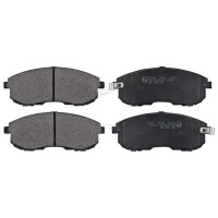 Brake pad set with wear warning 17 mm A.B.S. for NISSAN...