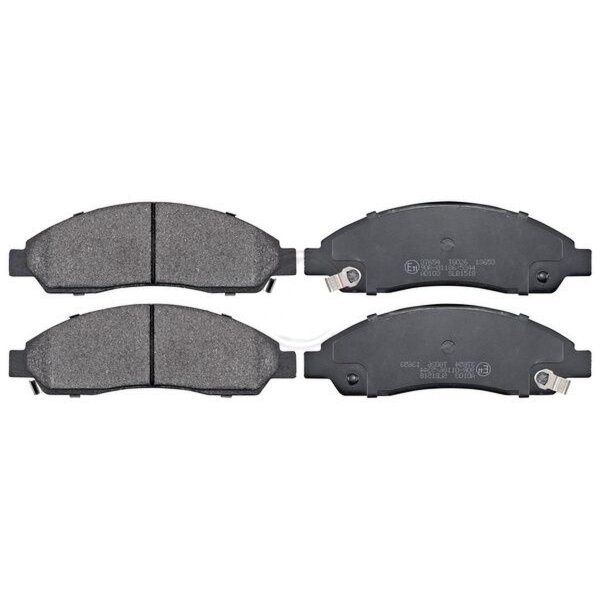 Bremsbelagsatz mit Verschleißwarnung 17 mm A.B.S. für u.a. ISUZU D-MAX