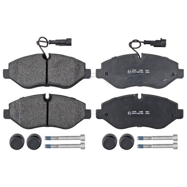 Bremsbelagsatz mit Verschleißsensor 21 mm A.B.S. für u.a. NISSAN CABSTAR