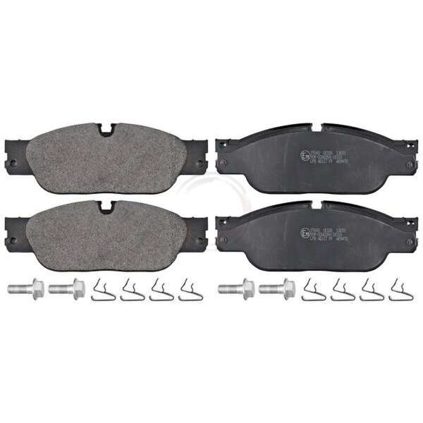 Brake pad set for wear warning indicator 17.8 mm A.B.S. for JAGUAR S-TYPE