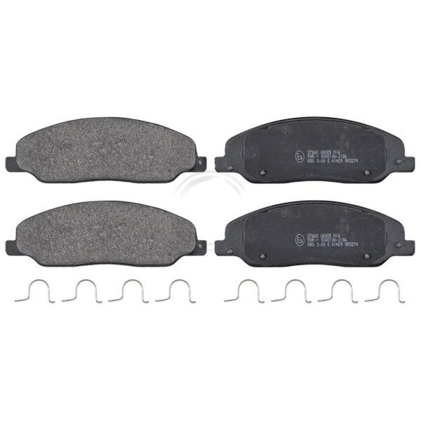 Brake pad set without wear sensor 17.8 mm A.B.S. for FORD and others
