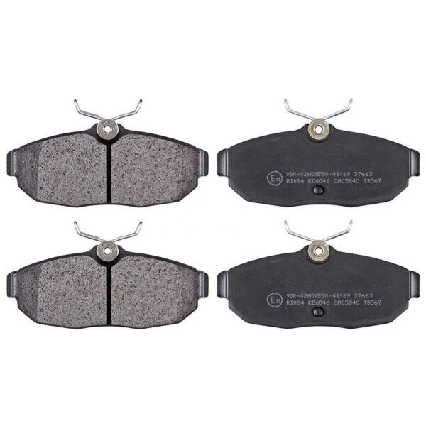 Brake pad set without wear sensor 17.3 mm A.B.S. for FORD and others