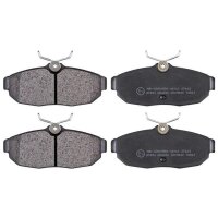 Brake pad set without wear sensor 17.3 mm A.B.S. for FORD...