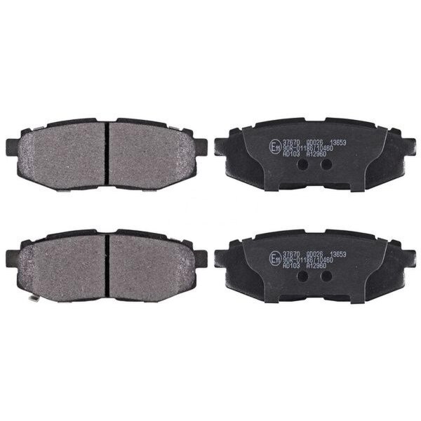 Bremsbelagsatz mit Verschleißwarnung 16 mm A.B.S. für u.a. SUBARU TRIBECA