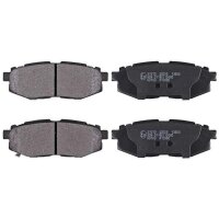 Brake pad set with wear warning 16 mm A.B.S. for SUBARU...