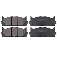 Brake pad set without wear sensor 16.8 mm A.B.S. for...