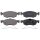 Bremsbelagsatz ohne Verschleißsensor 18 mm A.B.S. für u.a. DACIA LOGAN
