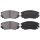 Brake pad set with wear warning 19.1 mm A.B.S. for e.g. OPEL INSIGNIA