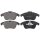 Brake pad set for wear warning indicator 19 mm A.B.S. for JAGUAR XF and others