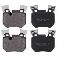 Brake pad set for wear warning indicator 16.8 mm A.B.S....