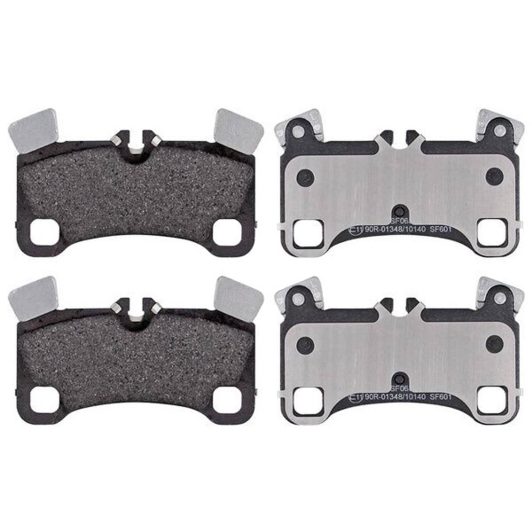 Brake pad set for wear warning indicator 16.6 mm A.B.S. for AUDI Q7 and others