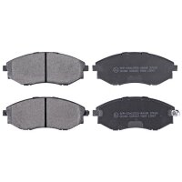 Brake pad set with wear warning 17.5 mm A.B.S. for...