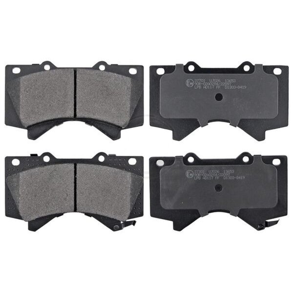 Brake pad set with wear warning 17.9 mm A.B.S. for e.g. TOYOTA LAND