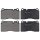 Brake pad set for wear warning 16.5 mm A.B.S. for e.g. LAND ROVER SPORT