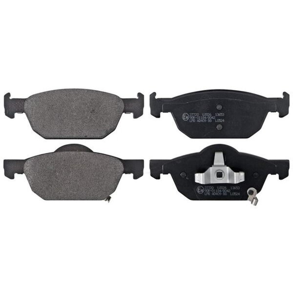 Brake pad set with wear warning 18 mm A.B.S. for e.g. HONDA ACCORD
